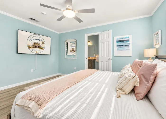South Of Somewhere Beachfront With Private Pool, Gulf & Bay Views * Gulf Shores